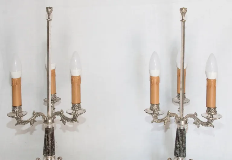 BOUILLOTTE-LAMPEN AUS DER FRANZÖSISCHEN RESTAURATIONSZEIT