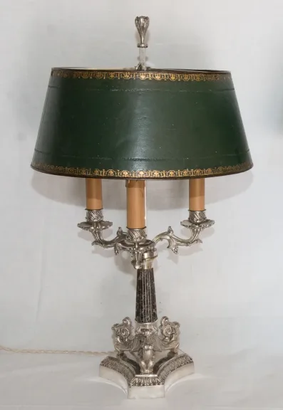 BOUILLOTTE-LAMPEN AUS DER FRANZÖSISCHEN RESTAURATIONSZEIT