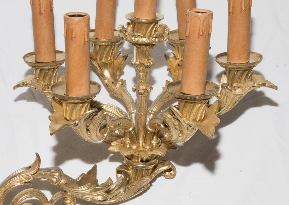 Wandleuchten aus der französischen Restaurationszeit