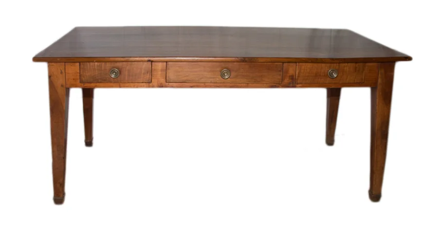 Table de ferme en noyer époque directoire