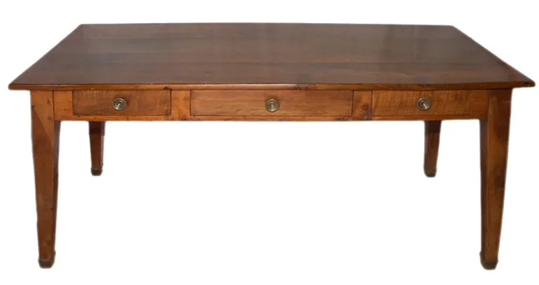 Table de ferme en noyer époque directoire