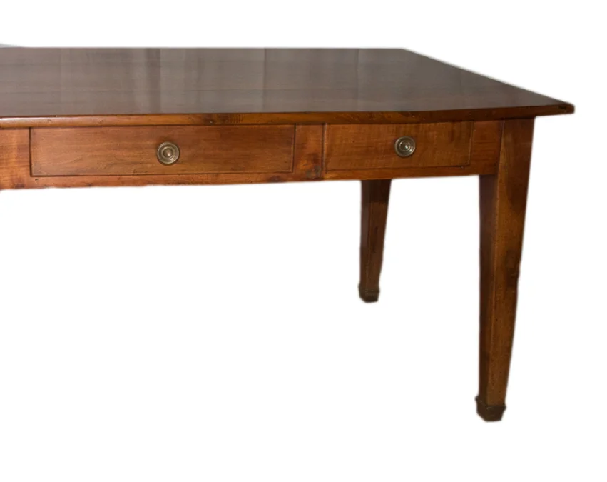 Table de ferme en noyer époque directoire