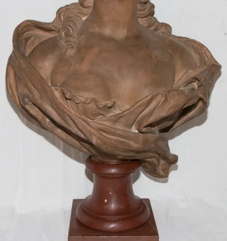Marie Antoinette Buste En Terre Cuite B Feinberg Fin XIXe