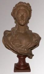 BUSTE VAN MARIE ANTOINETTE gesigneerd B FEINBERG