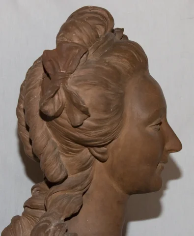 Marie Antoinette Buste En Terre Cuite B Feinberg Fin XIXe