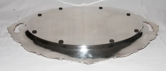 SILVER PLATE TRAY