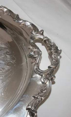 SILVER PLATE TRAY