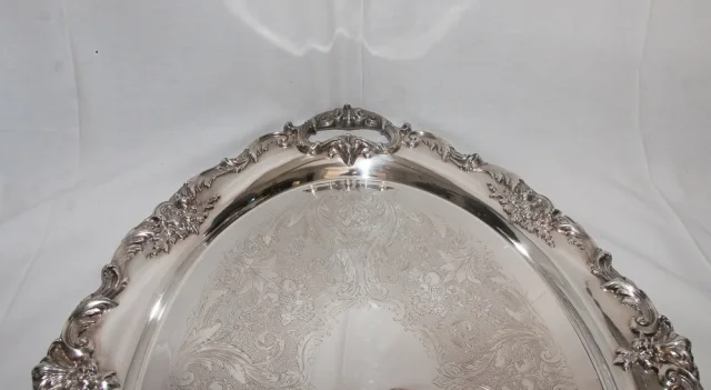 SILVER PLATE TRAY