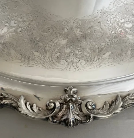 SILVER PLATE TRAY