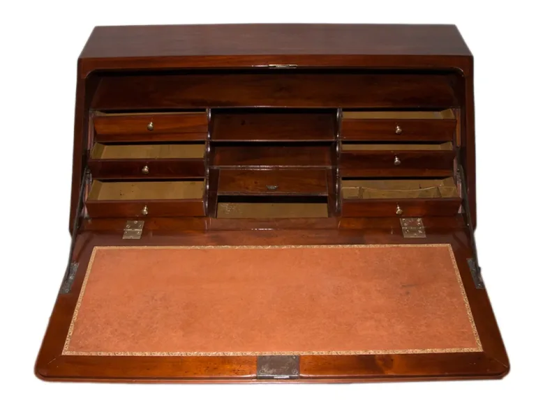 Commode scriban en acajou époque Louis XVI