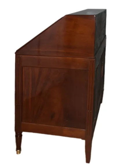 Commode scriban en acajou époque Louis XVI