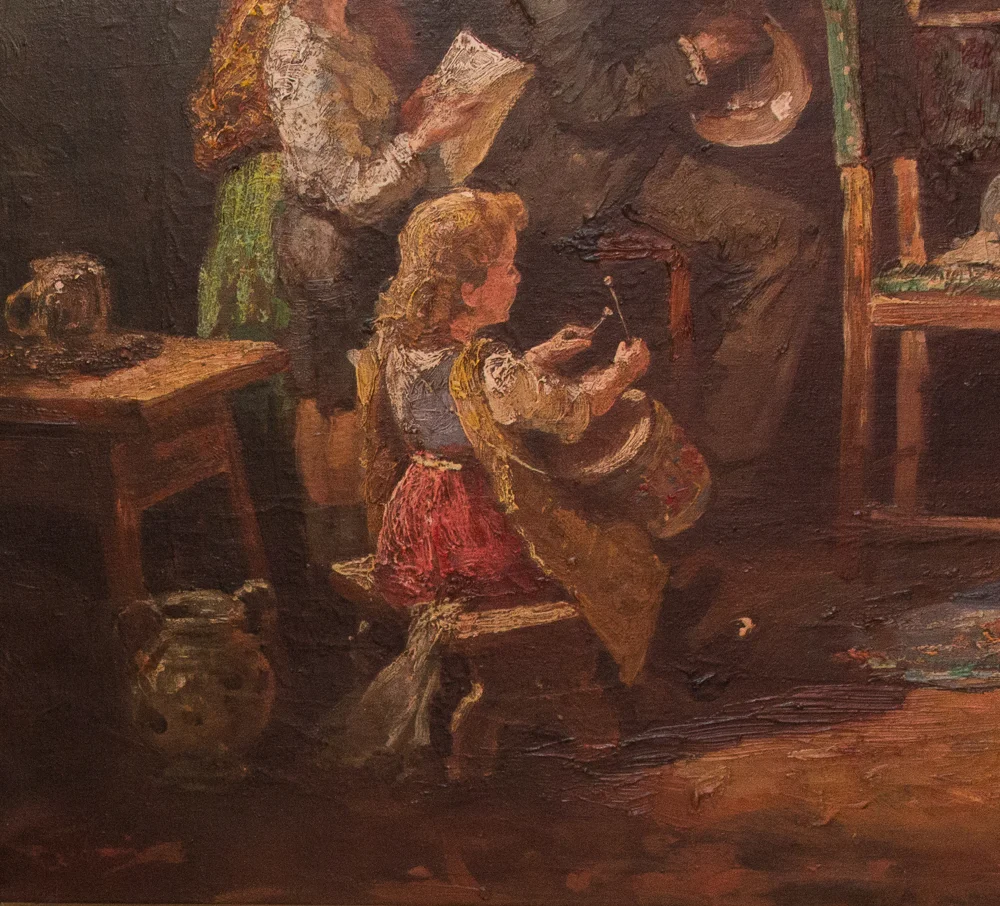 Scène de genre Alberto Cecconi 1897–1973