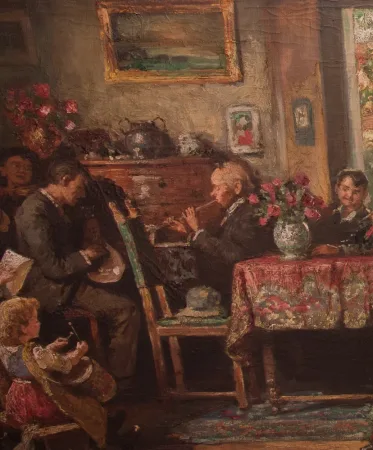 Scène de genre Alberto Cecconi 1897–1973