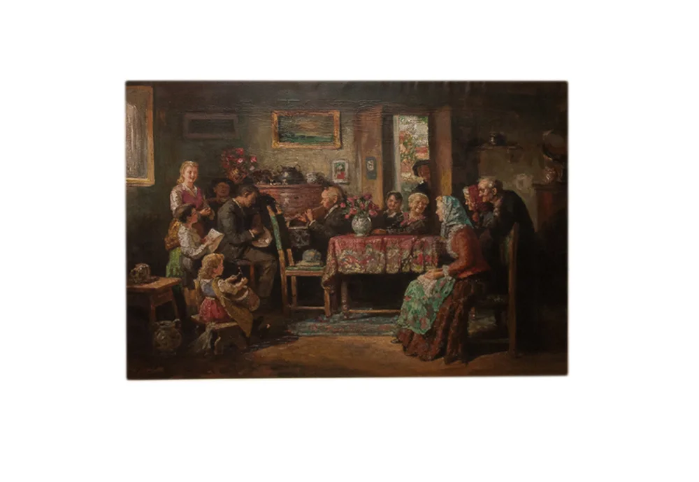 Scène de genre Alberto Cecconi 1897–1973