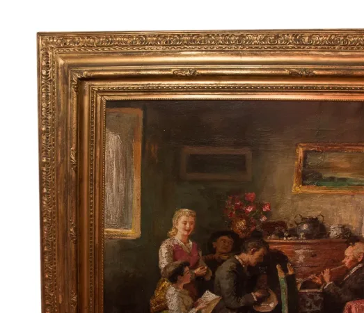 Scène de genre Alberto Cecconi 1897–1973