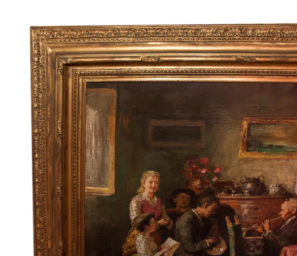 Scène de genre Alberto Cecconi 1897–1973