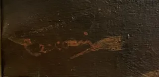 OLIE OP CANVAS ondertekend CECCONI