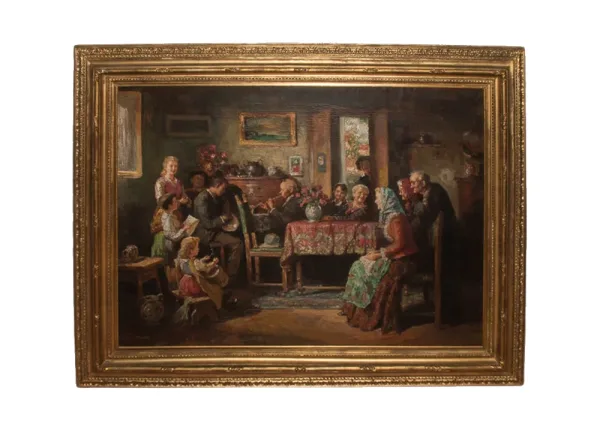 Scène de genre Alberto Cecconi 1897–1973