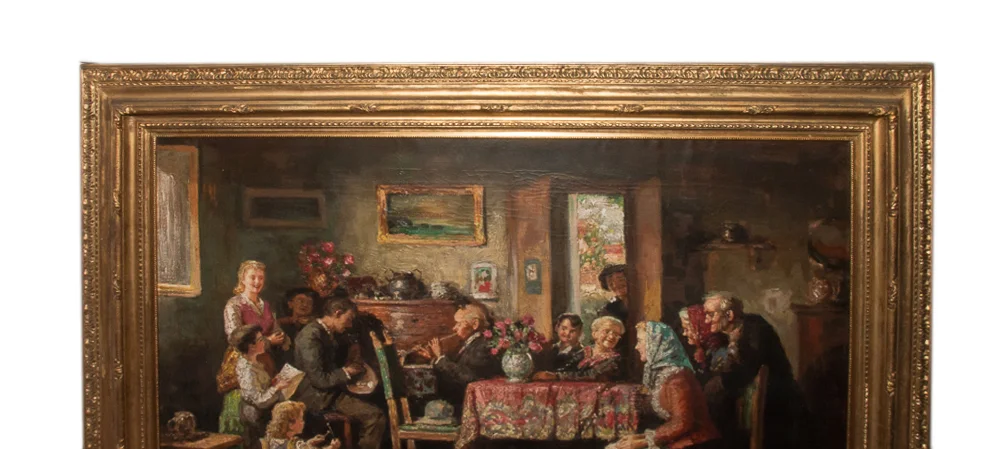 Scène de genre Alberto Cecconi 1897–1973