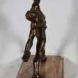 Bronze le lanceur de disque époque art déco