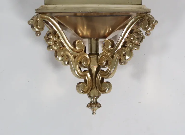 Lanterne portique en bronze fin XIXe siècle