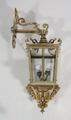 Lanterne portique en bronze fin XIXe siècle