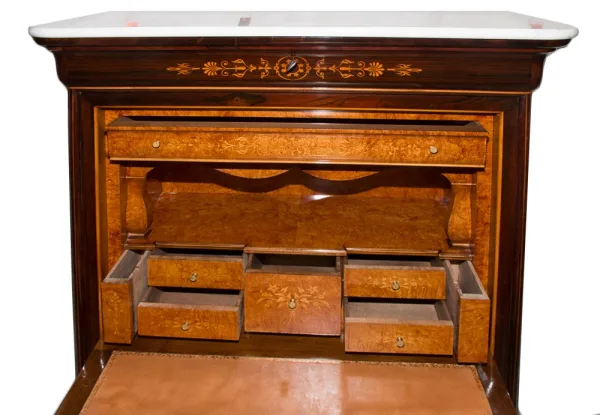 Commode et secrétaire époque Charles X