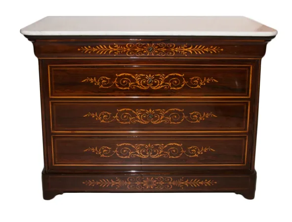 Commode et secrétaire époque Charles X