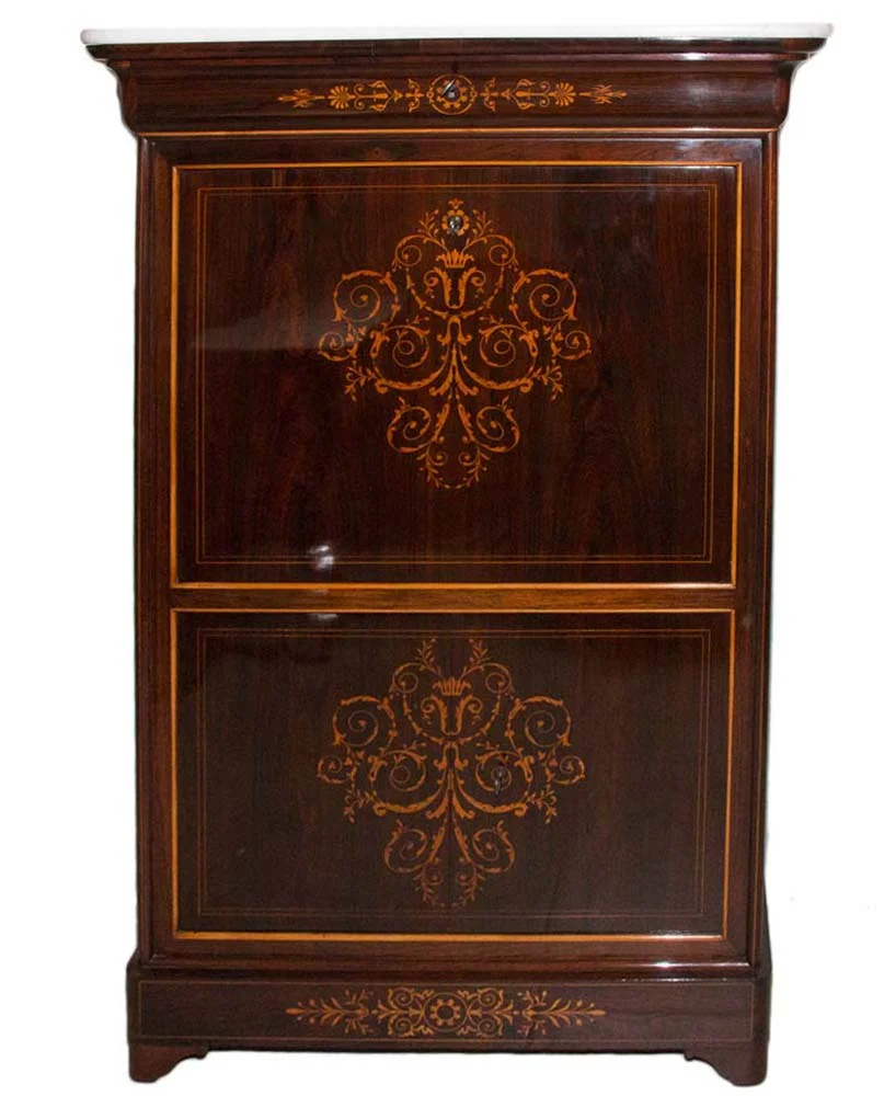 Commode et secrétaire époque Charles X