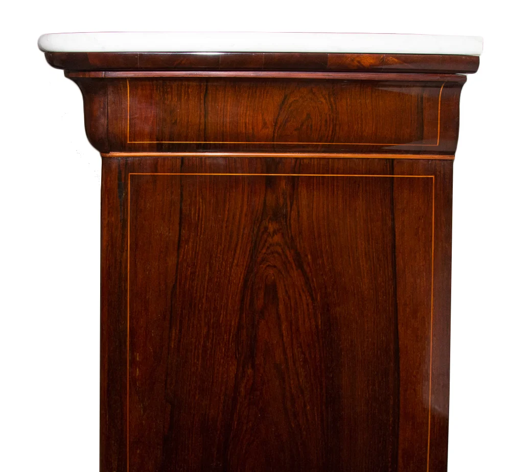 CHARLES X PERIODE LADENKAST EN SECRETAIRE