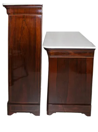 Commode et secrétaire époque Charles X