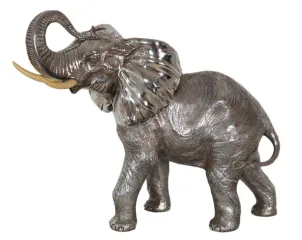Grand Éléphant en argent Alessandro Magrino Italie circa 1980