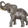 Grand Éléphant en argent Alessandro Magrino Italie circa 1980