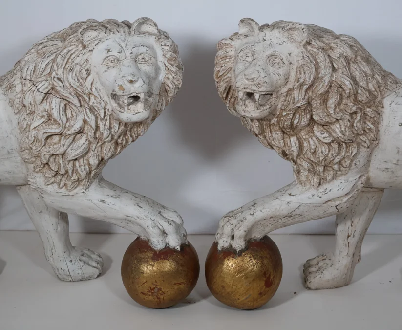 PAAR HOUTEN LEEUWEN