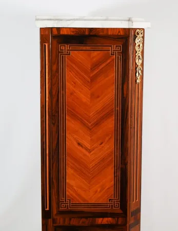 Secrétaire Chiffonnier en marqueterie  époque Louis XVI