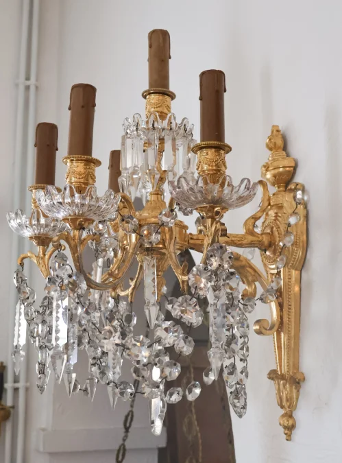 PAAR WANDLEUCHTEN AUS DER ZEIT DES NAPOLEON III