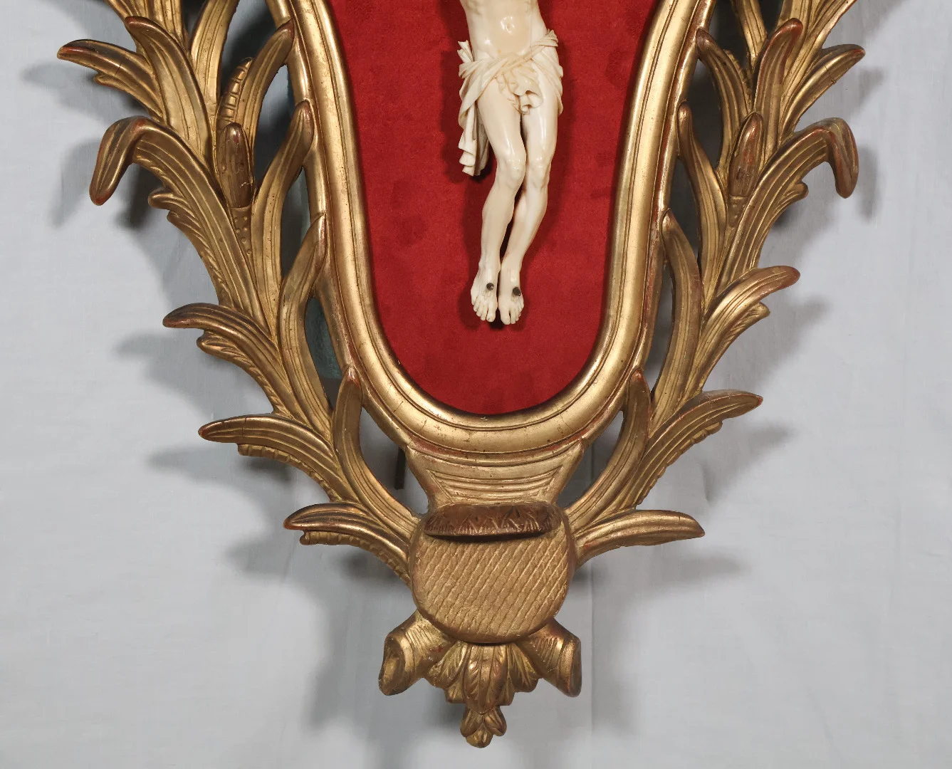 LOUIS XV PERIOD IVORY CHRIST