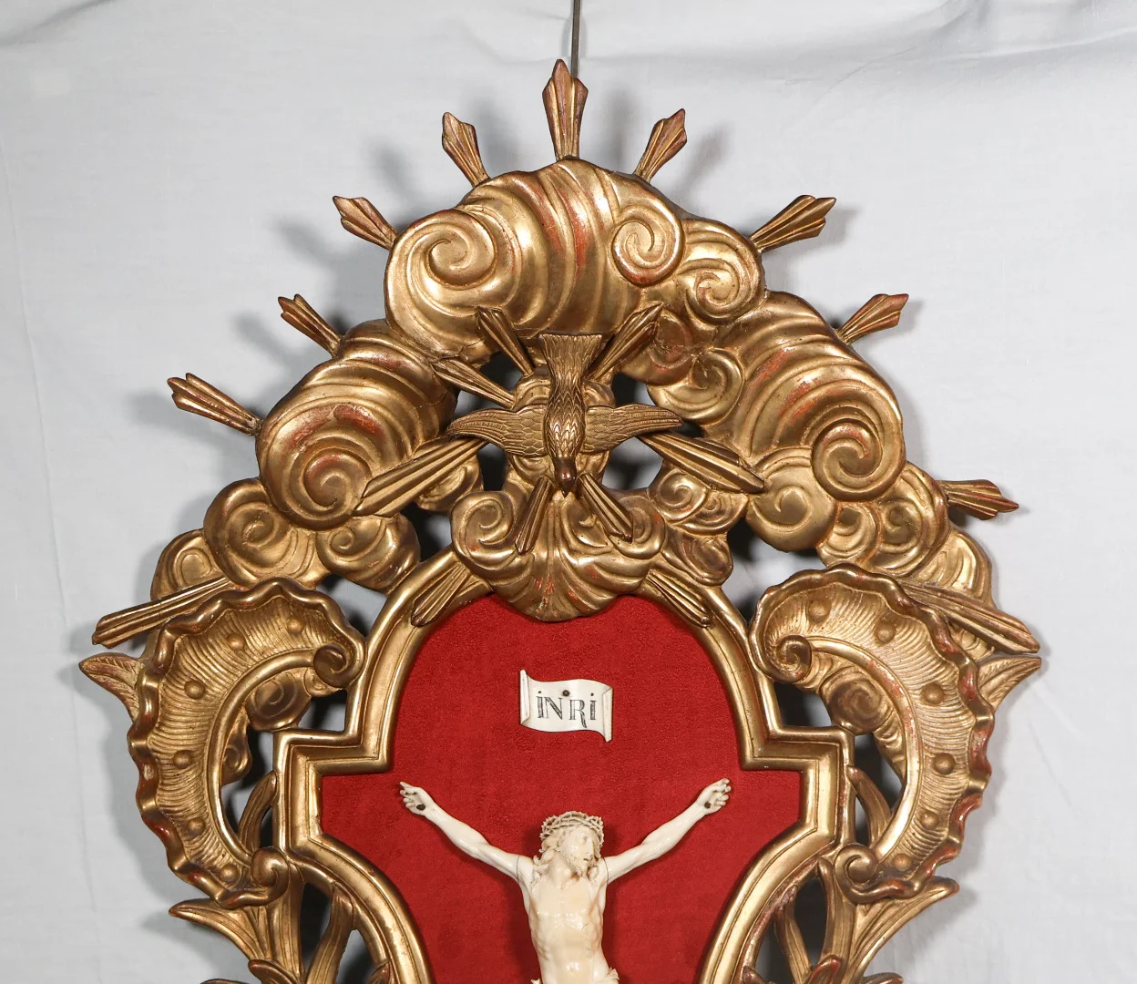LOUIS XV PERIOD IVORY CHRIST