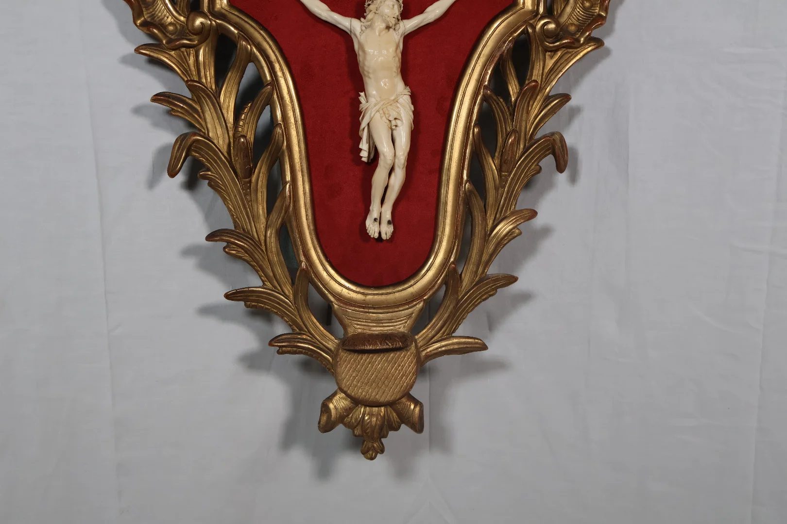 LOUIS XV PERIOD IVORY CHRIST