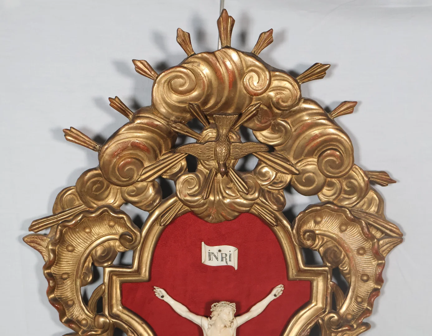 LOUIS XV PERIOD IVORY CHRIST