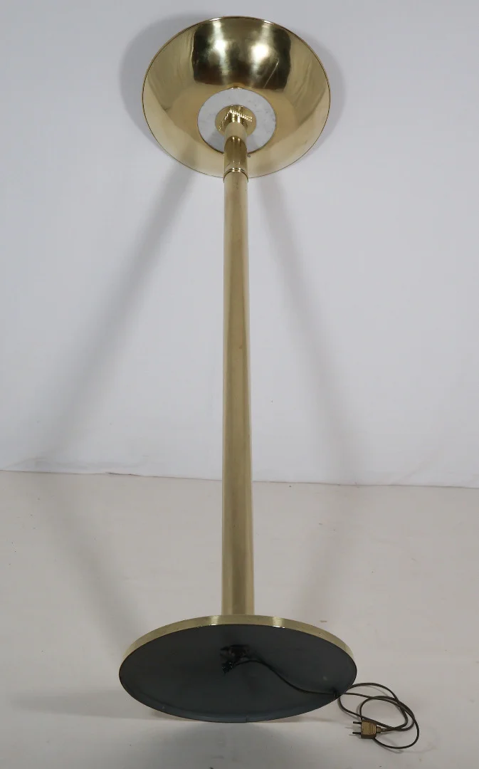Lampadaire en laiton époque art déco