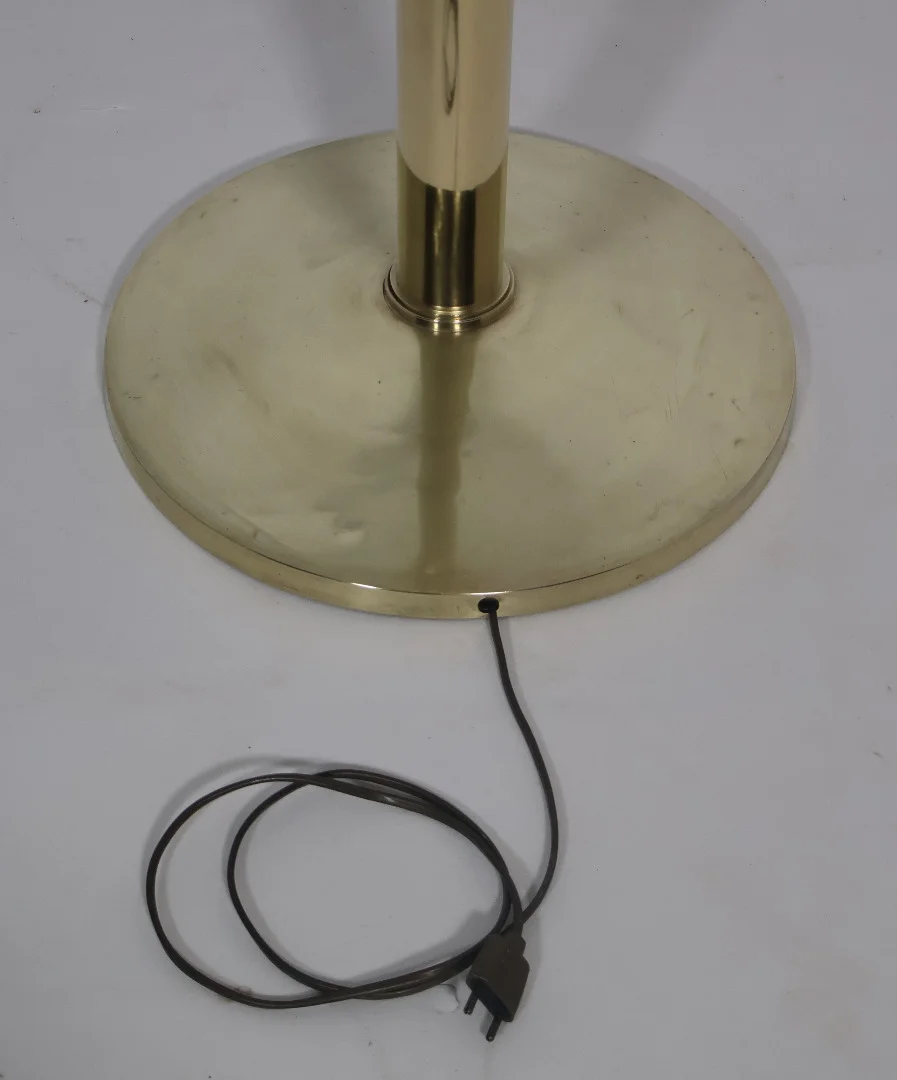 Lampadaire en laiton époque art déco