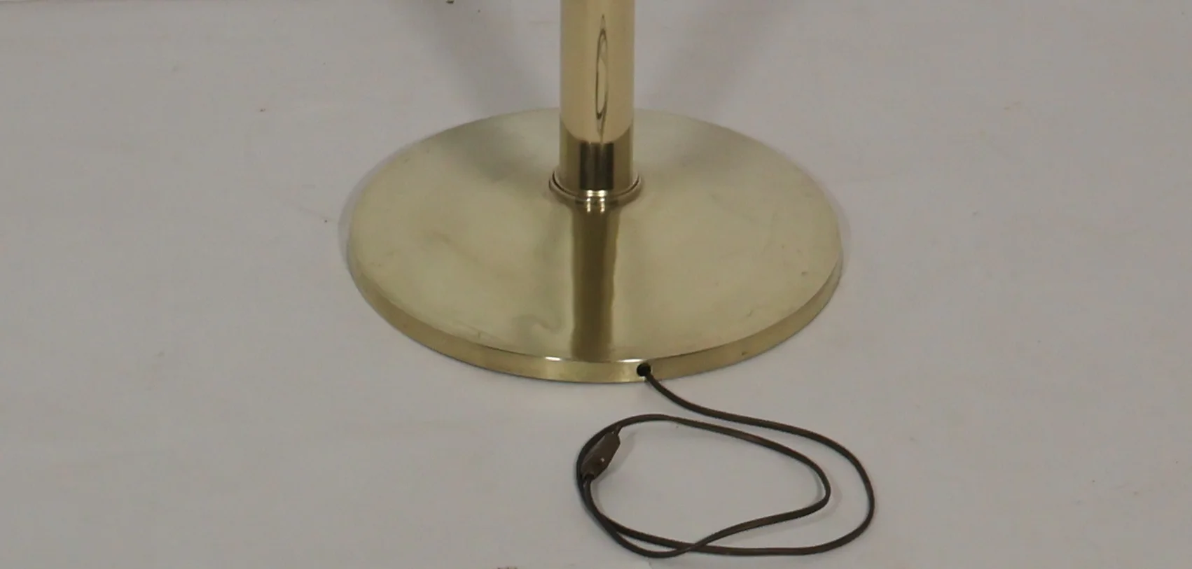 Lampadaire en laiton époque art déco
