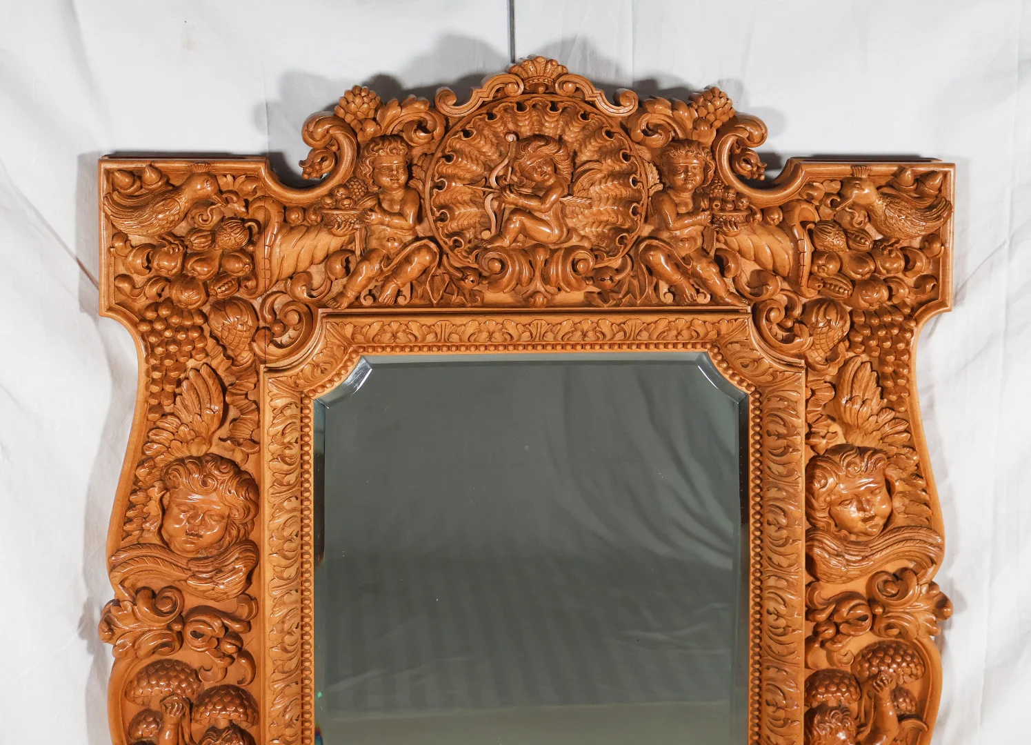 Miroir sculpté style régence milieu XXe