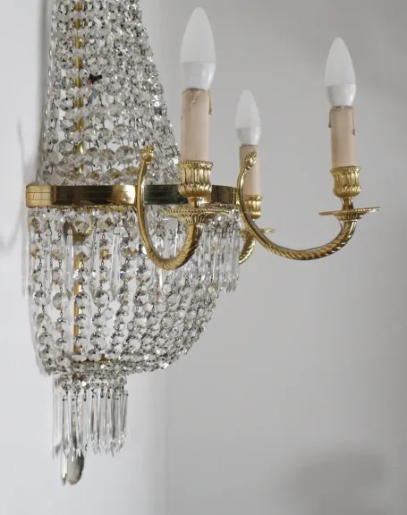 WANDLEUCHTE IM LOUIS XVI-STIL