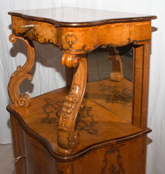 Paire De Meubles d'Appui Siciliens milieu XIXe