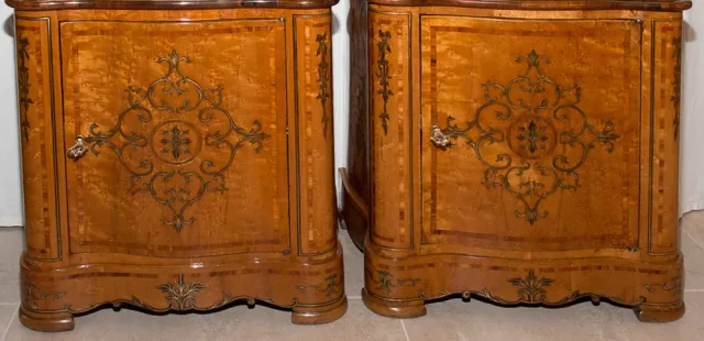 Paire De Meubles d'Appui Siciliens milieu XIXe