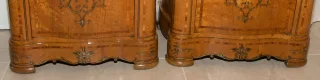 Paire De Meubles d'Appui Siciliens milieu XIXe