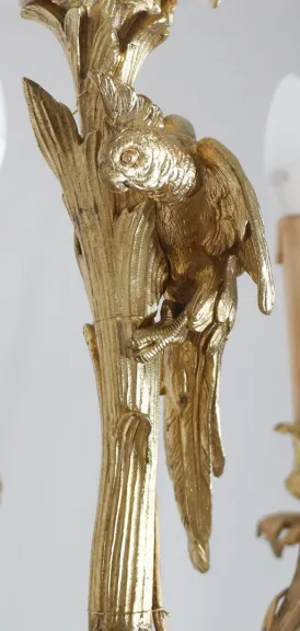 DECKENLEUCHTE IM ROCAILLE-STIL