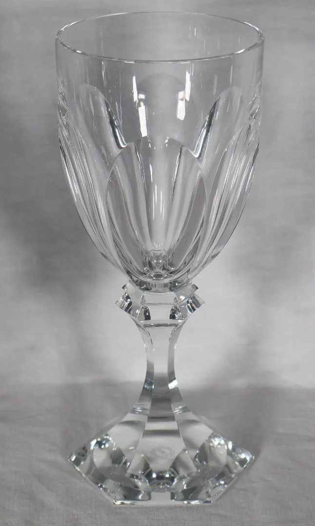 ST LOUIS CRYSTAL WATER GLASSES